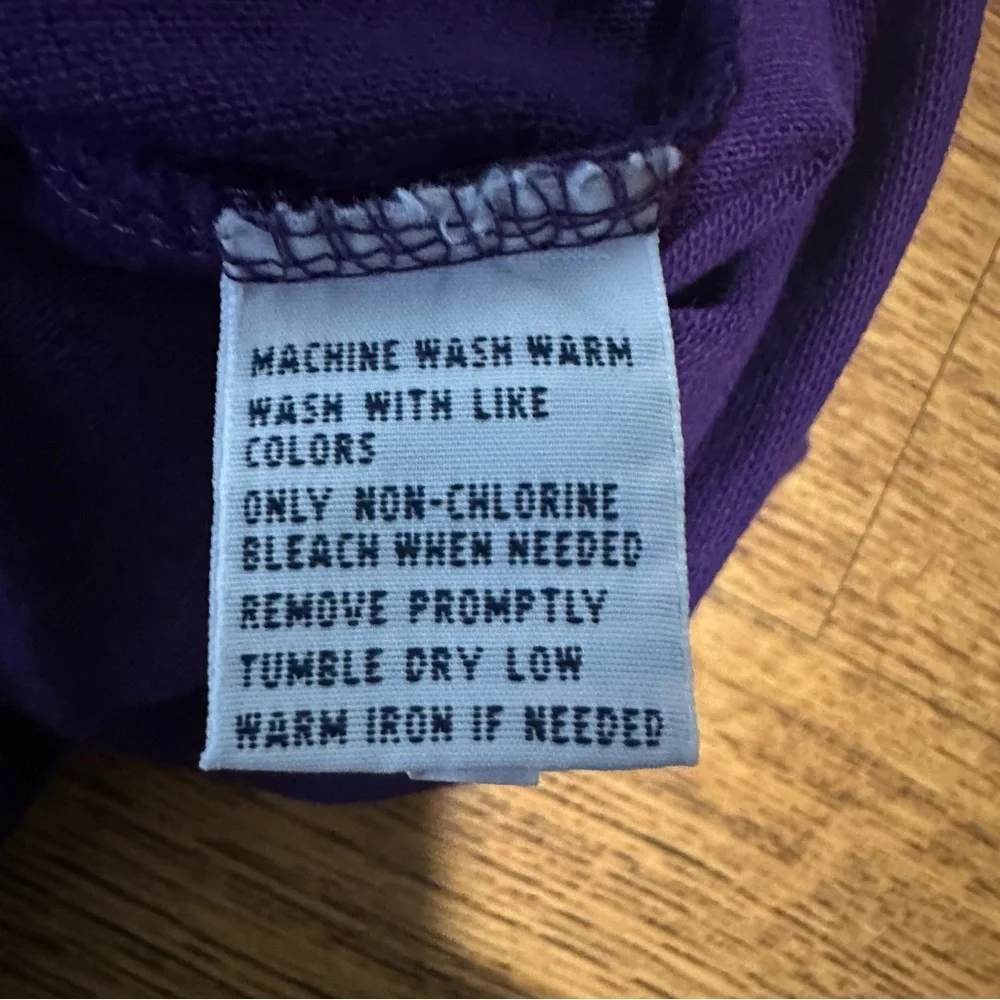 Polo Ralph Lauren Purple Polo Shirt Yellow Logo big pony short sleeve medium